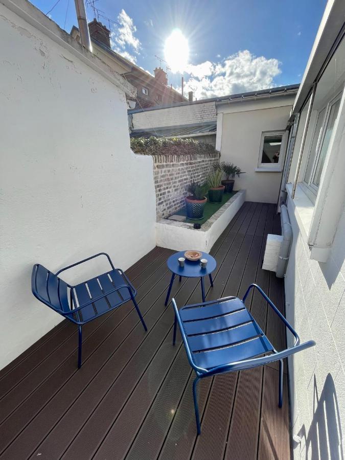 Soleil Levant - T2 Avec Terrasse Proche Gare Amiens Exterior foto